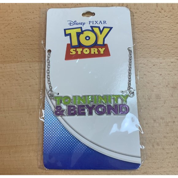 Disney Jewelry Disney Pixar Toy Story Necklace To Infinity Beyond